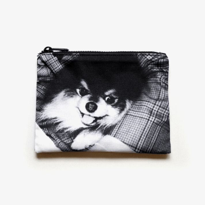 BTS V [LAYOVER] Reversible Pouch