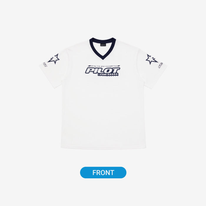 STRAY KIDS [PILOT : FOR ★★★★★] T-Shirt (White)