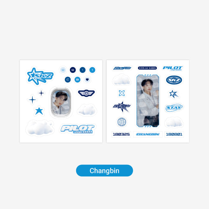 STRAY KIDS [PILOT : FOR ★★★★★] Smartphone Deco Set