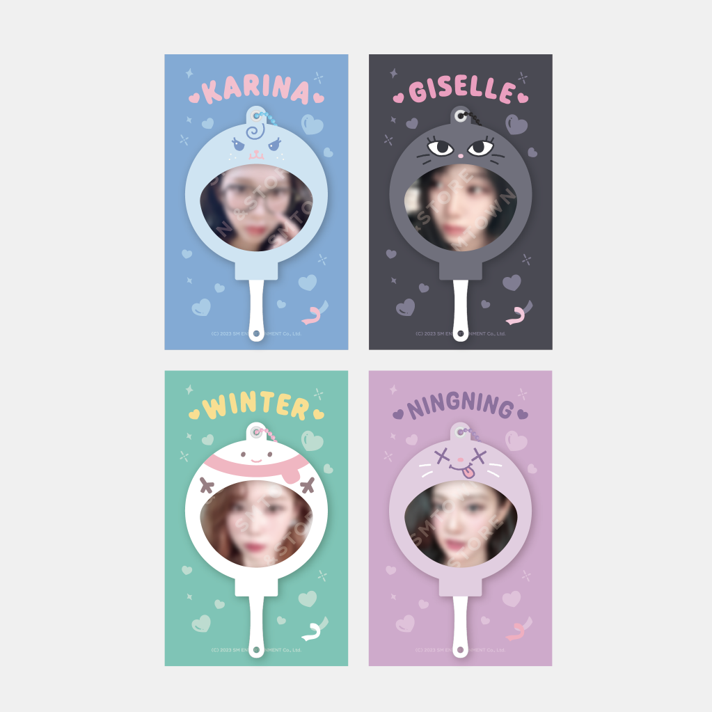 aespa [DRAMA CITY POP-UP] Mini Fan + Photo Set