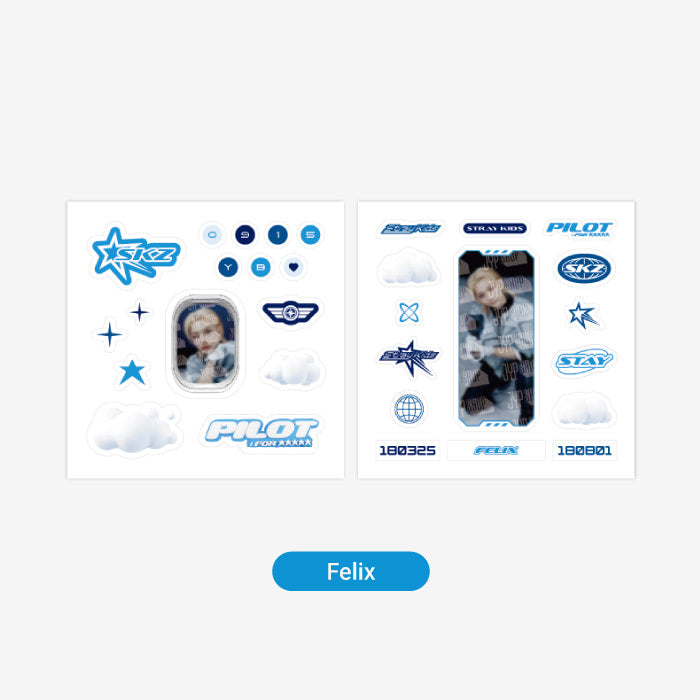 STRAY KIDS [PILOT : FOR ★★★★★] Smartphone Deco Set