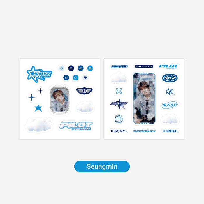 STRAY KIDS [PILOT : FOR ★★★★★] Smartphone Deco Set