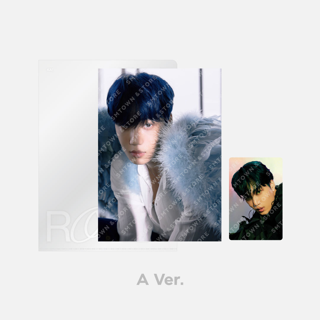 EXO KAI [ROVER] Postcard + Hologram Photocard Set