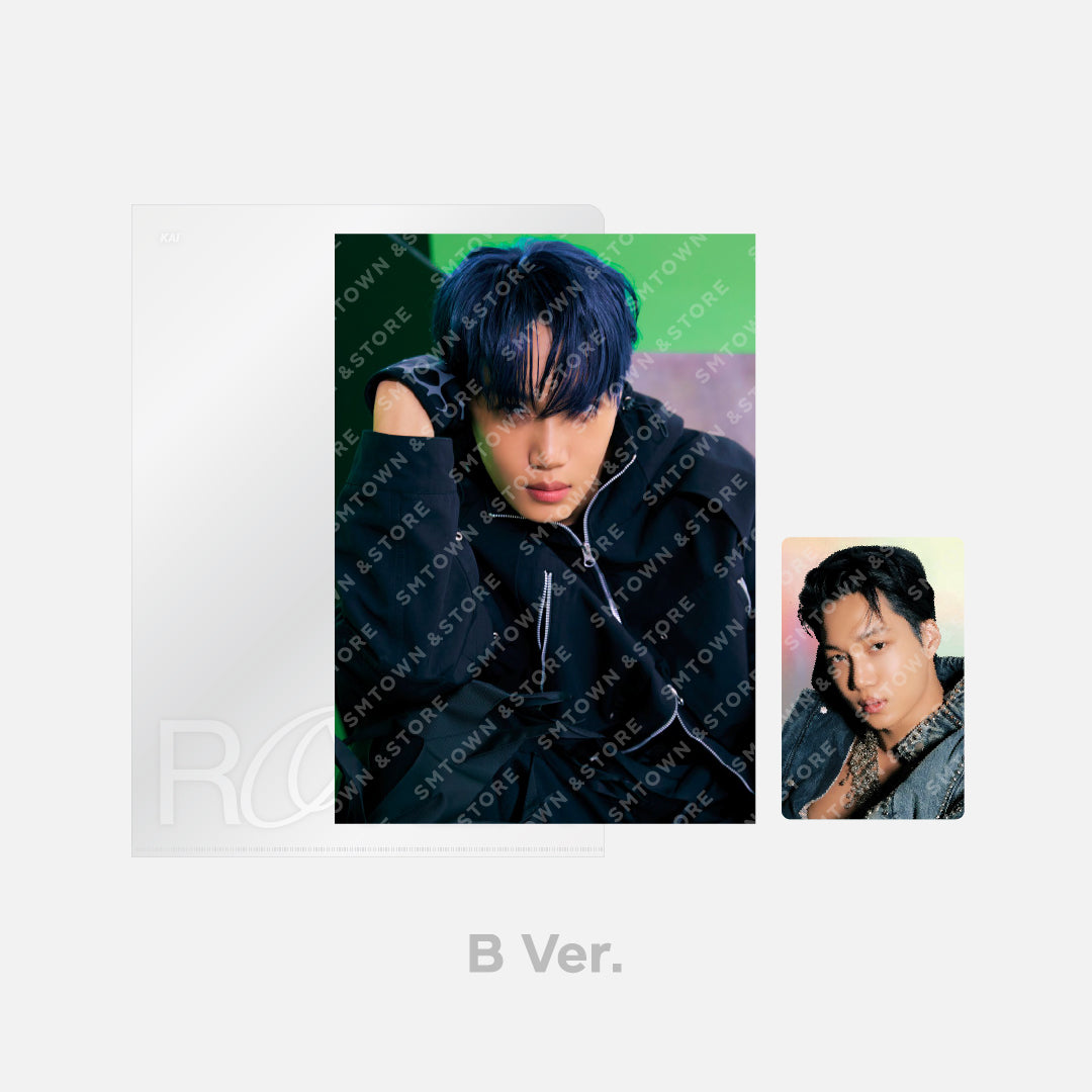 EXO KAI [ROVER] Postcard + Hologram Photocard Set