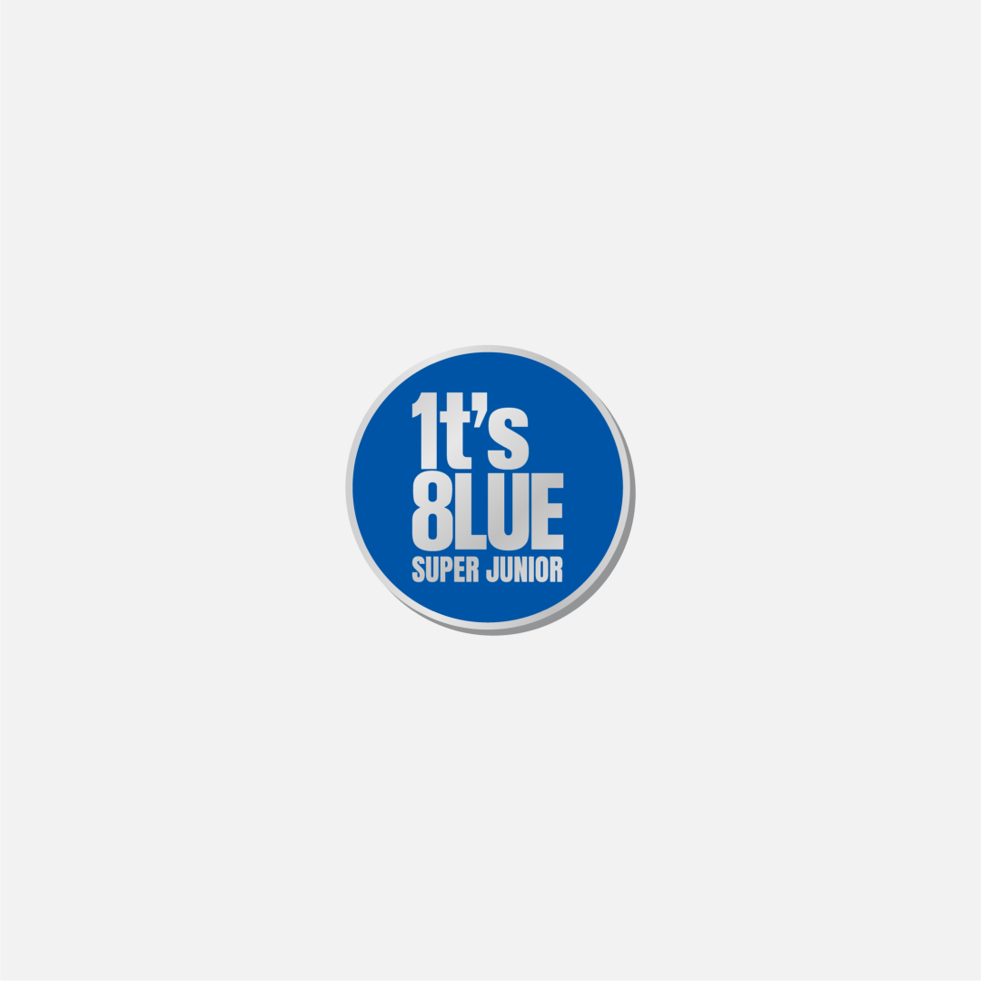 SUPER JUNIOR [18th Anniversary Event : 1t's 8lue] Badge