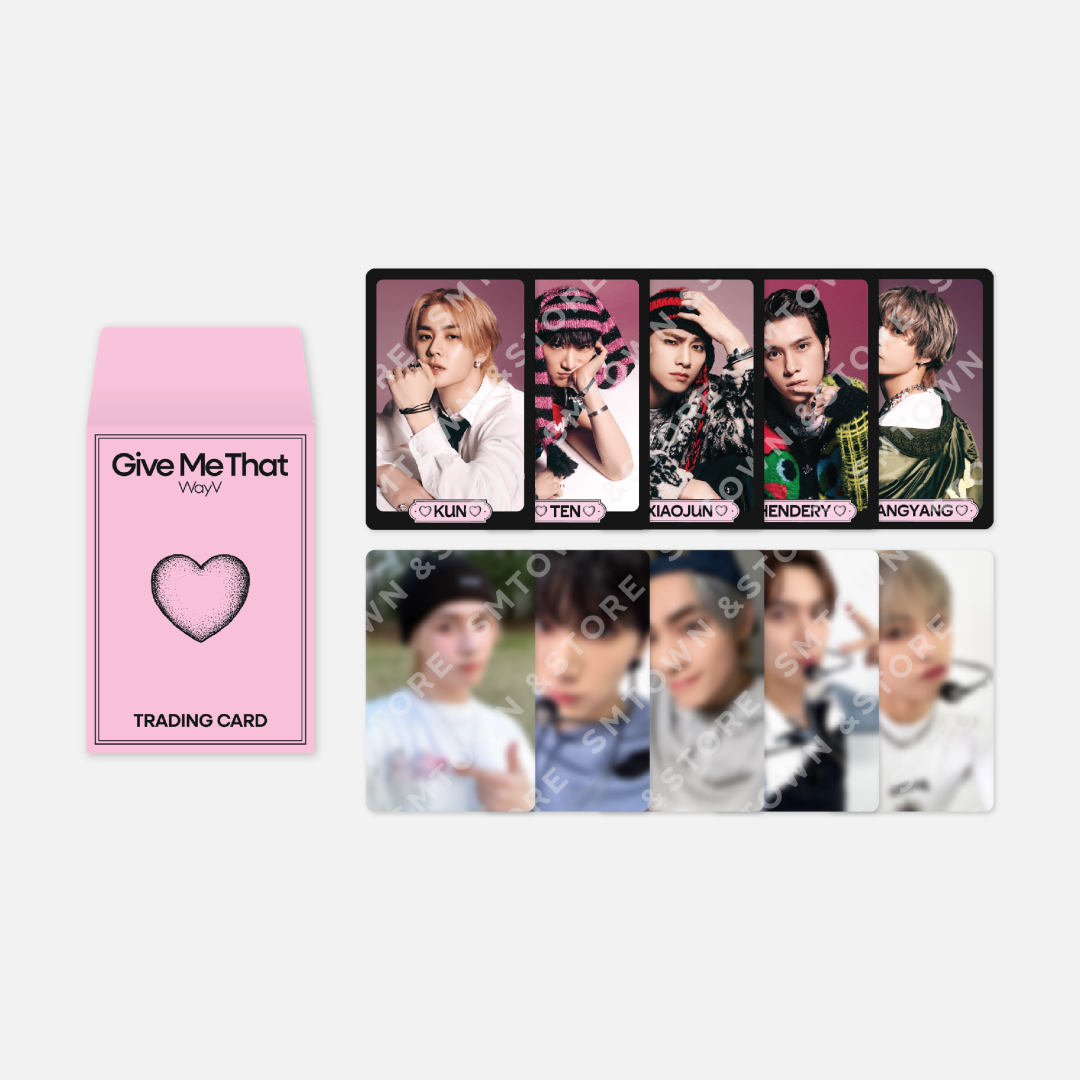 WAYV [Give Me That] Random Trading Card Set (PINK Ver)