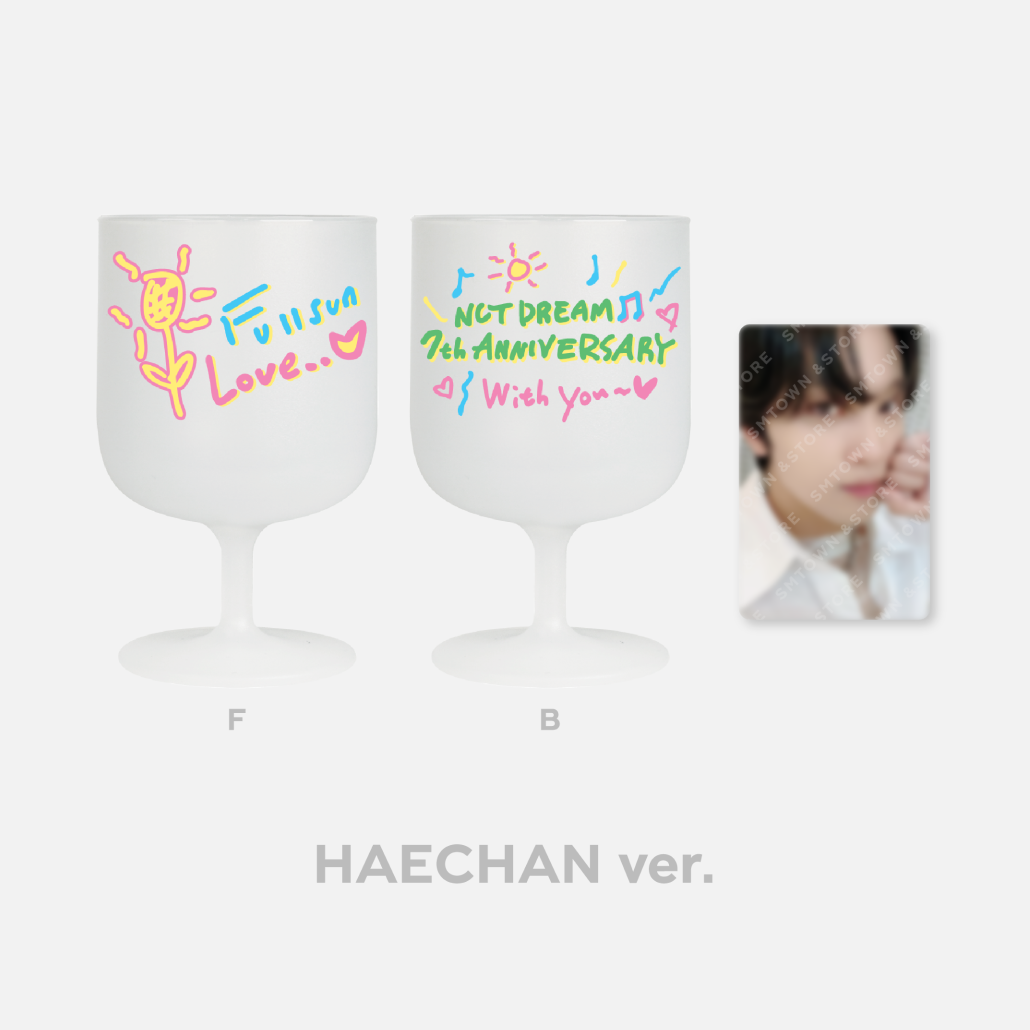 NCT 127 7th Anniversary DIY Plastic Wine Cup & Photo Card Set – SM