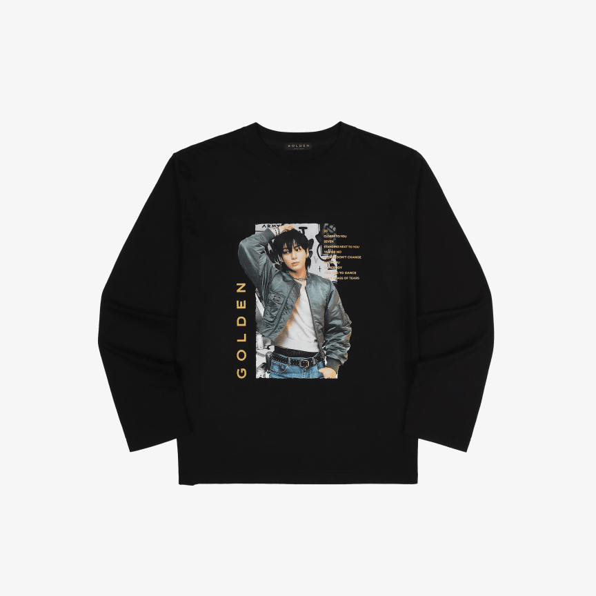 BTS Jung Kook [GOLDEN] L/S T-Shirt