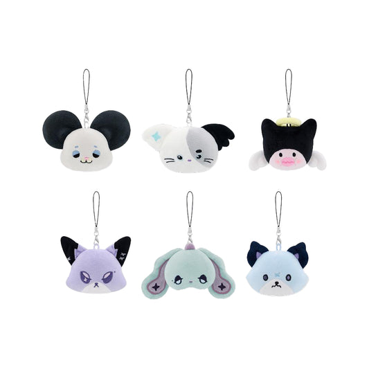 XDINARY HEROES [Beautiful Mind] Plush Face Keyring