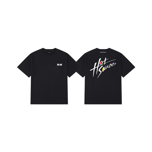 BABYMONSTER [HOT SAUCE] Logo T-Shirt (Black)