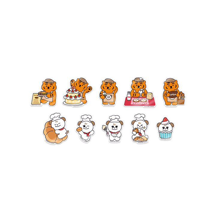 SUPER JUNIOR KYUHYUN [KYUMAE Bakery] Sticker Pack
