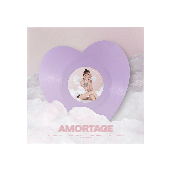 JISOO Mini Album : AMORTAGE Vinyl (Heart ver)
