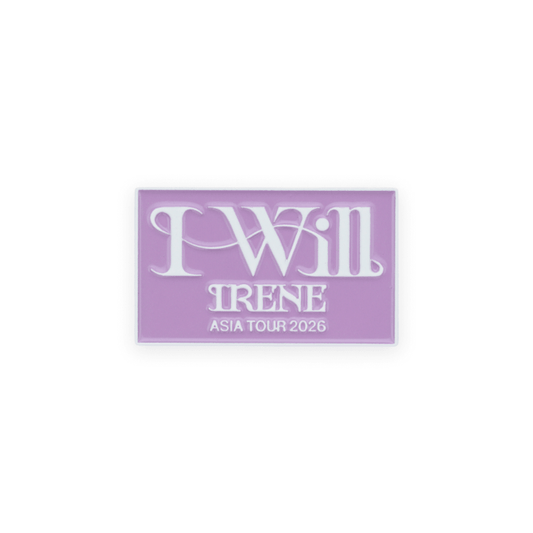 RED VELVET IRENE [I-WILL] Badge
