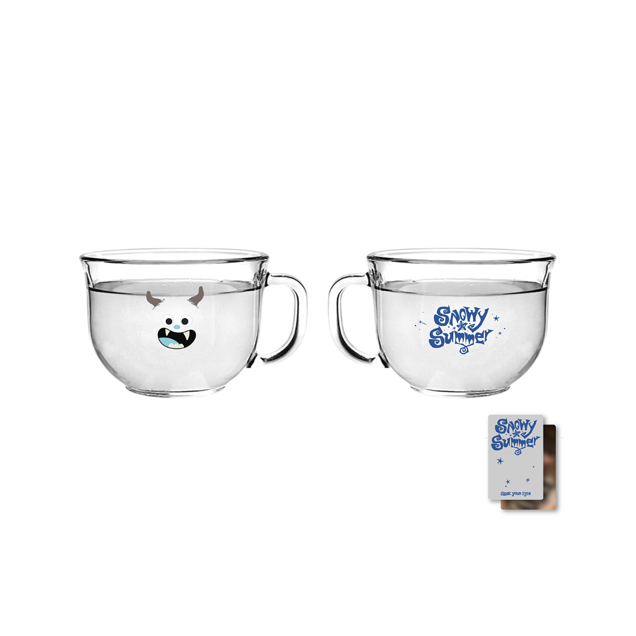 CLOSE YOUR EYES [Snowy Summer] Cereal Bowl