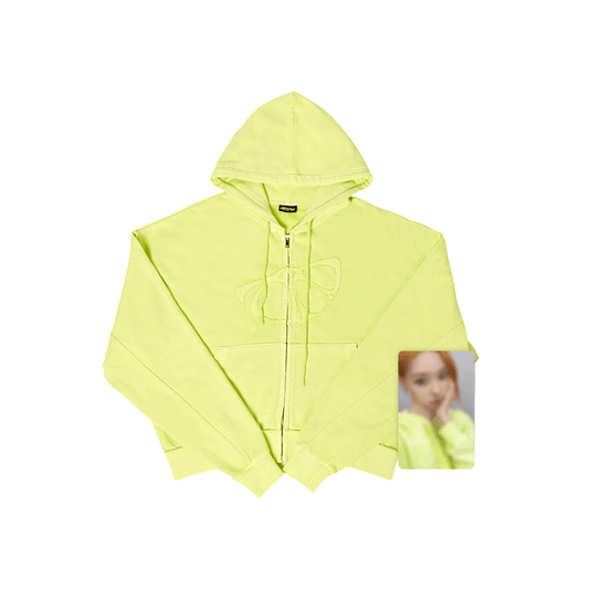 aespa [MAKE IT LEMONADE] Cropped Zip-Up Hoodie Set