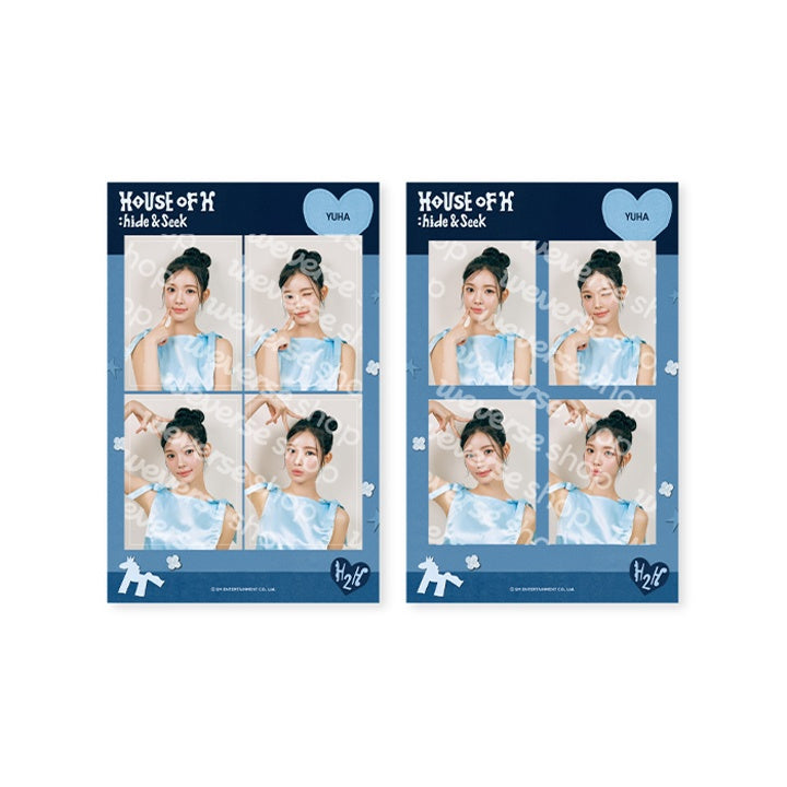 Hearts2Hearts [2026 Season's Greetings MD] 4 Cut Photo Set