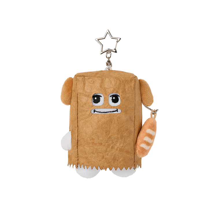 SUPER JUNIOR KYUHYUN [KYUMAE Bakery] Plush Keyring (Bread Thief KYUMAE)