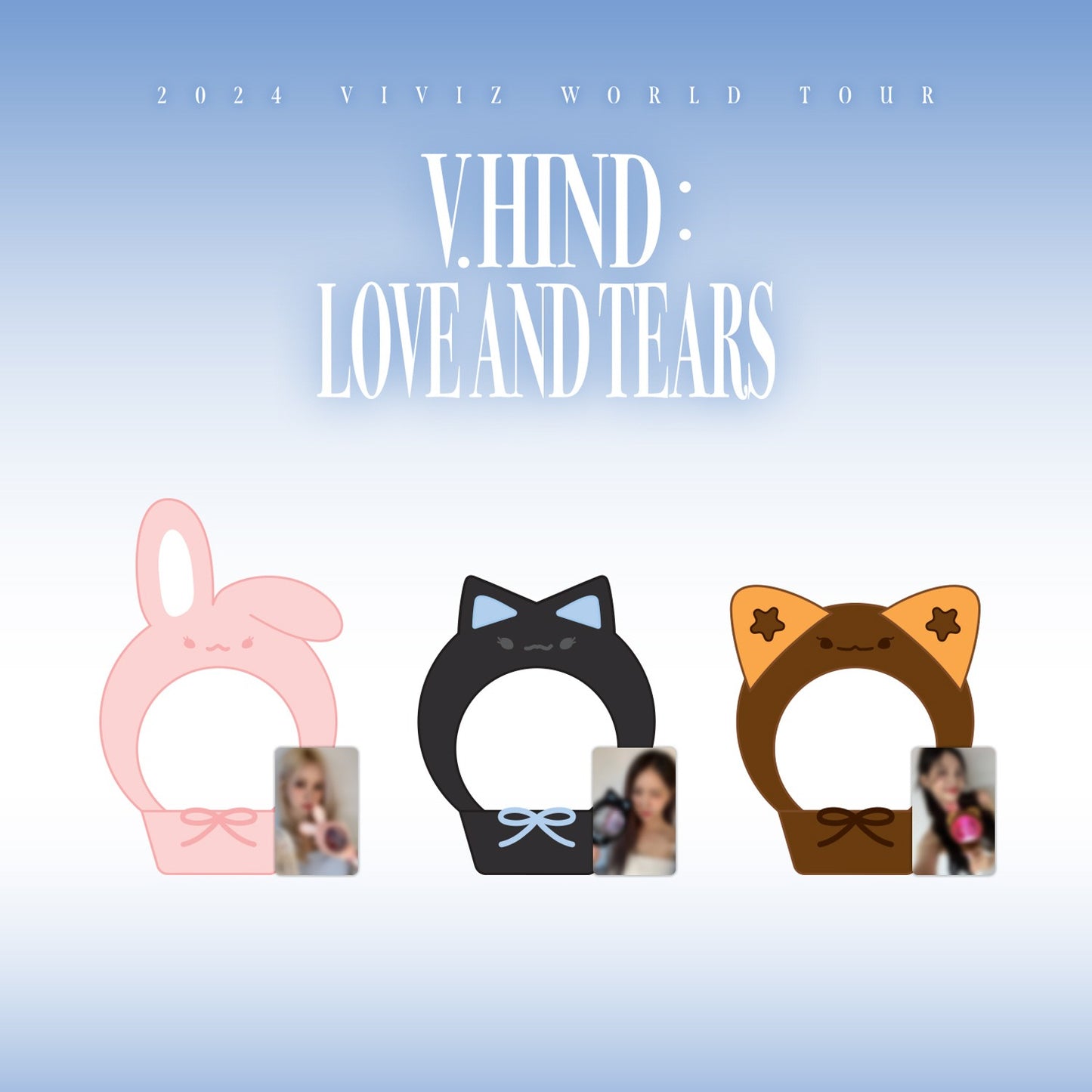 VIVIZ [2024 Concert V.HIND : LOVE AND TEARS] WIzoo Lightstick Cover