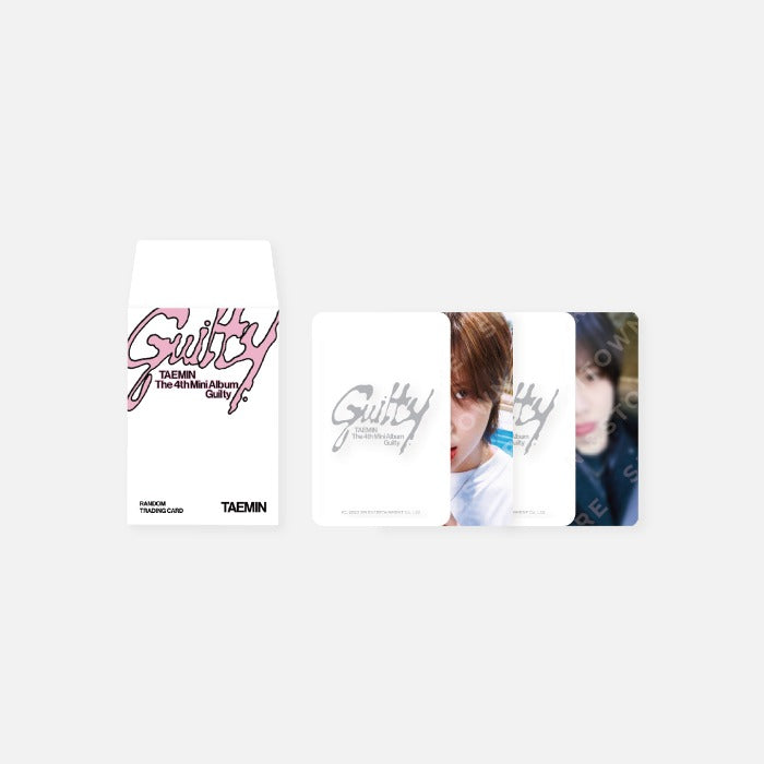 SHINee TAEMIN [Guilty] Random Trading Card Set