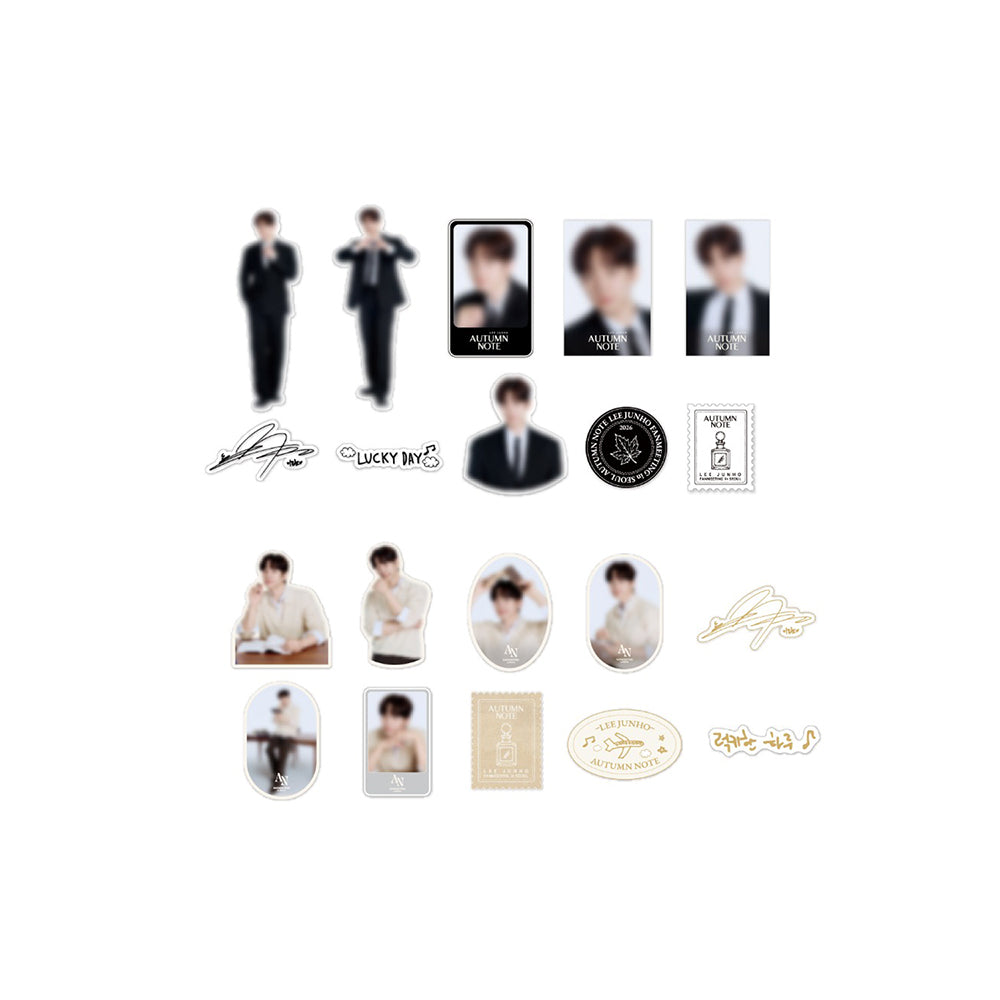 LEE JUNHO [AUTUMN NOTE] Sticker Pack