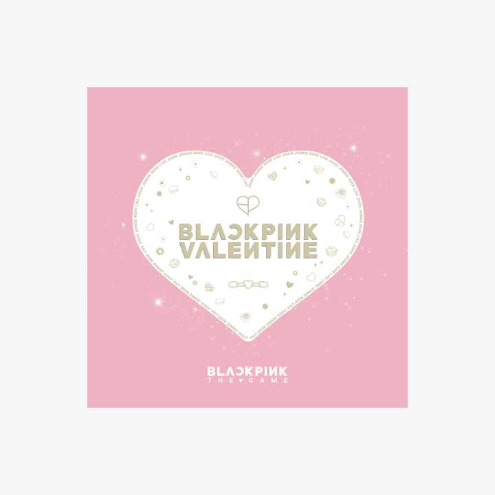 BLACKPINK THE GAME Photocard Collection (Lovely Valentine's Edition)