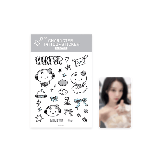 aespa [SYNK : aeXIS LINE] Tattoo Sticker Set