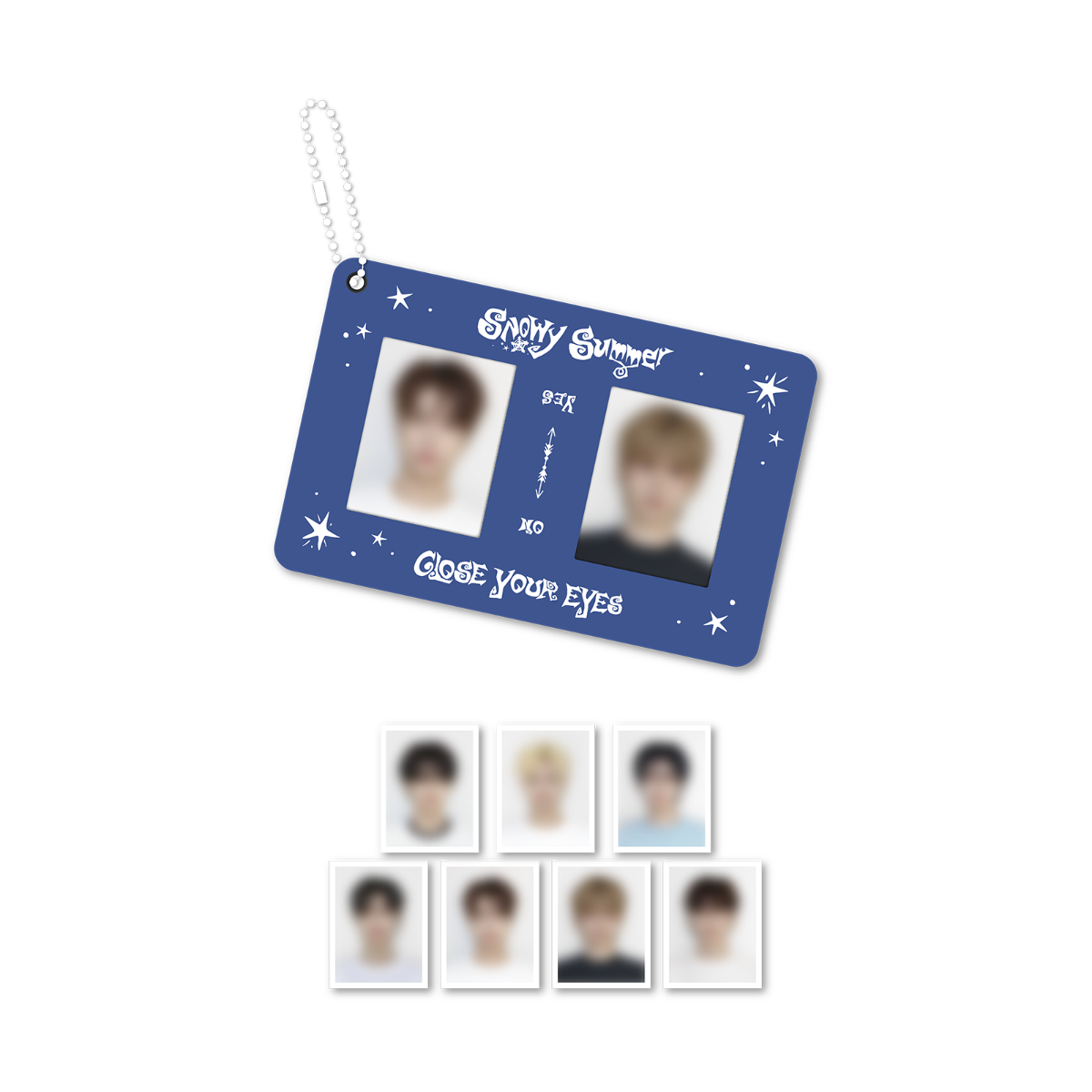 CLOSE YOUR EYES [Snowy Summer] PVC ID Photocard Holder