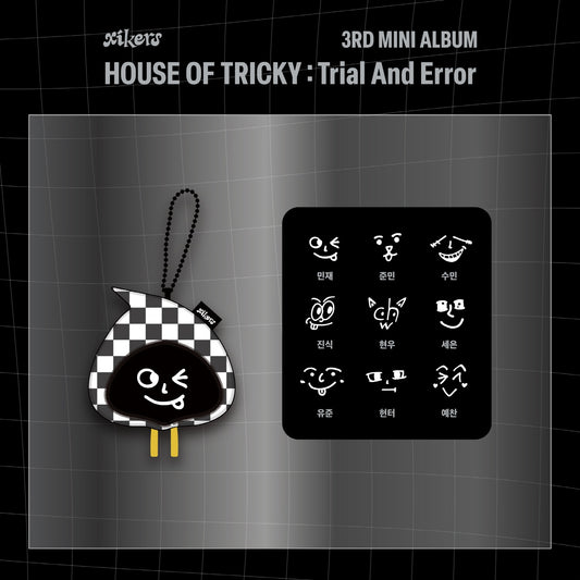 xikers [HOUSE OF TRICKY : Trial And Error] Tricky Face Keyring