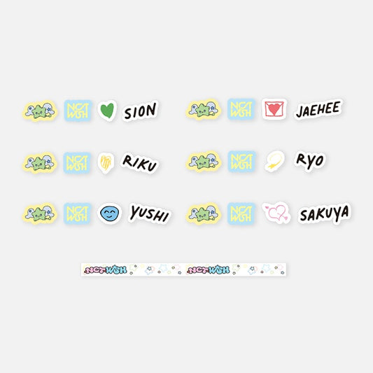 NCT WISH [WISH] Roll Masking Tape Set