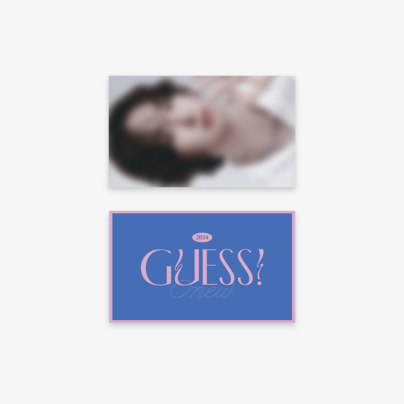 SHINee ONEW [2024 Fanmeeting: GUESS!] Slogan