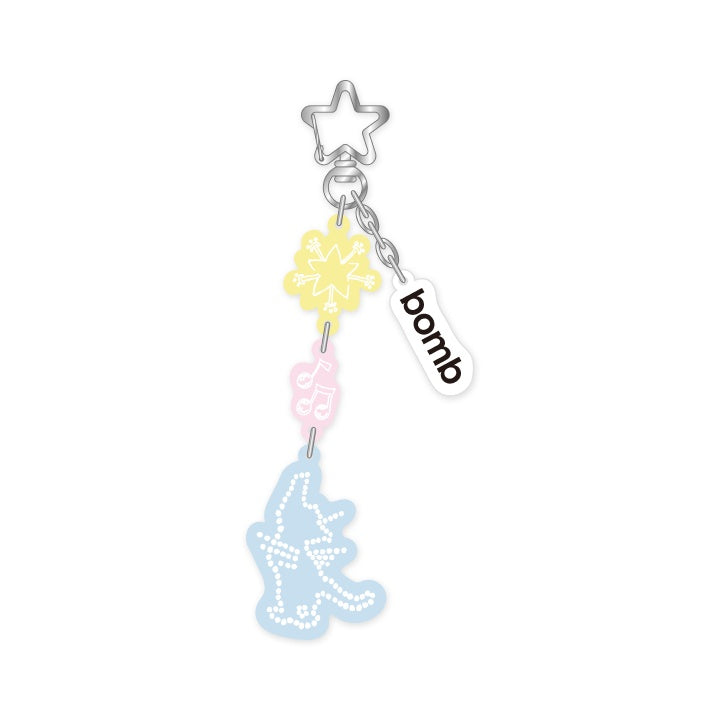 ILLIT [bomb] Acrylic Keyring