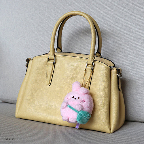 BT21 minini Ponpon Enjoy Plush Keyring