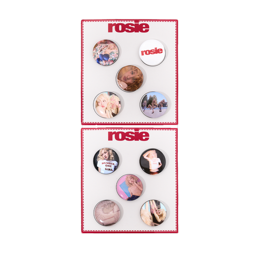 BLACKPINK ROSÉ [one year of rosie] rosie Pin Button Set
