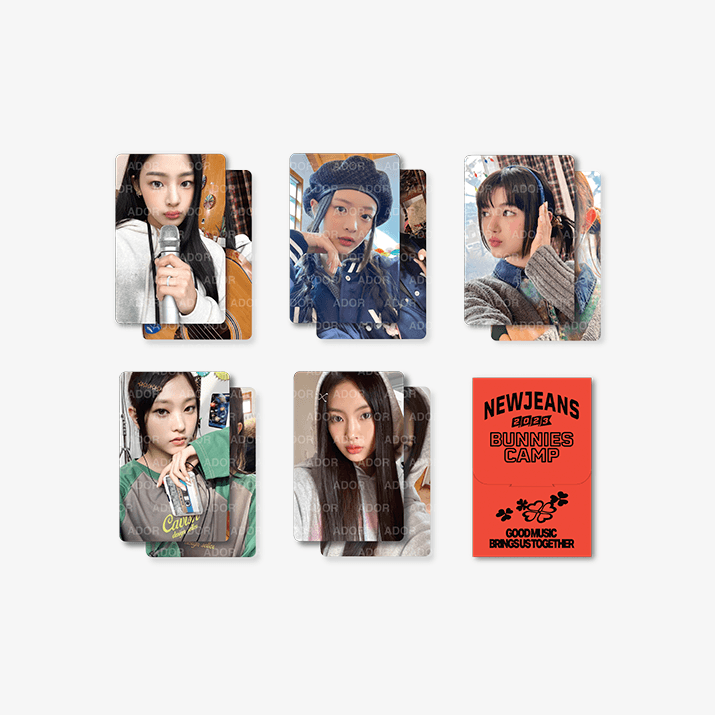 NewJeans [BUNNIES CAMP] Photocard Set