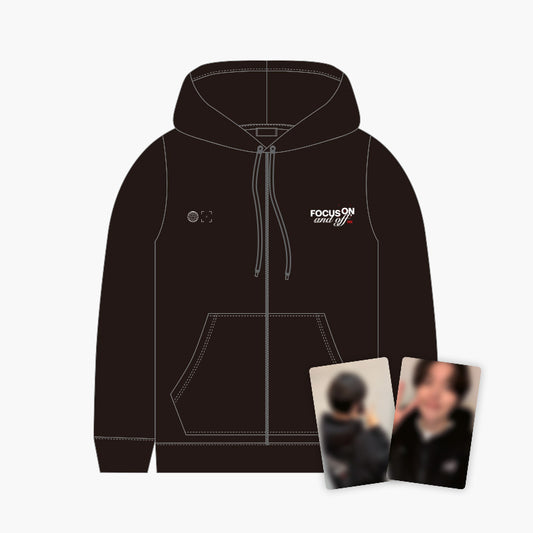 ONF [FOCUS ON AND OFF] Zip-Up Hoodie