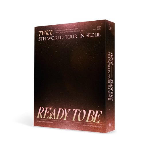 TWICE [5th World Tour : READY TO BE in Seoul] DVD