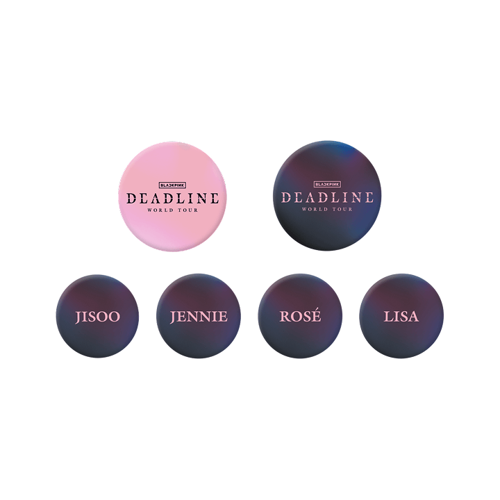 BLACKPINK [DEADLINE] Pin Button Set