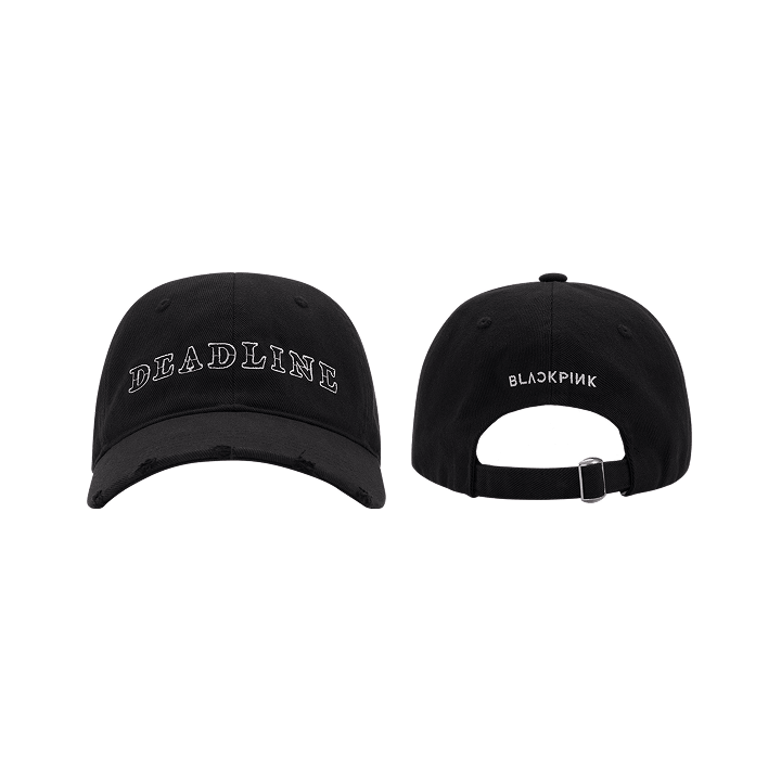 BLACKPINK [DEADLINE] Embroidered Logo Ball Cap
