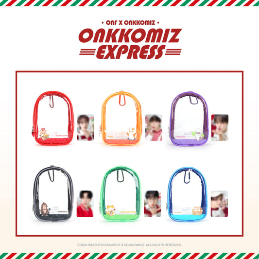 ONF [ONKKOMIZ EXPRESS] PVC Clear Pouch