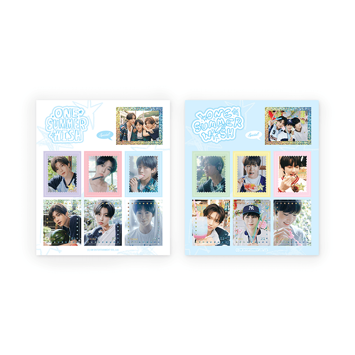 NCT WISH [ONE SUMMER WISH] Stamp Sticker