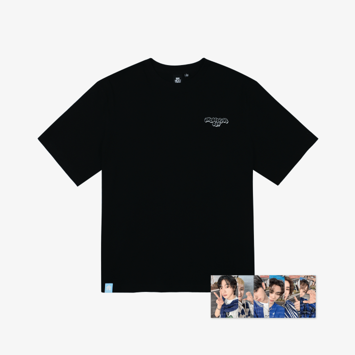 BOYNEXTDOOR [1st Fanmeeting: ONEDOORful Day] S/S T-Shirt (Black)