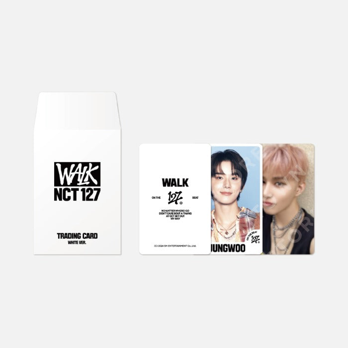 NCT 127 [WALK : ON THE BEAT Pop Up] Trading Card Set C