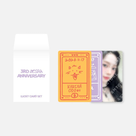 aespa [3rd Anniversary] Lucky Card Set