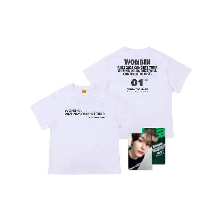 RIIZE [RIIZING LOUD] T-Shirt Set (White)