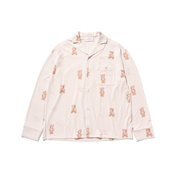BTS JIN [gelato pique meets JIN] Bear Pattern Shirt