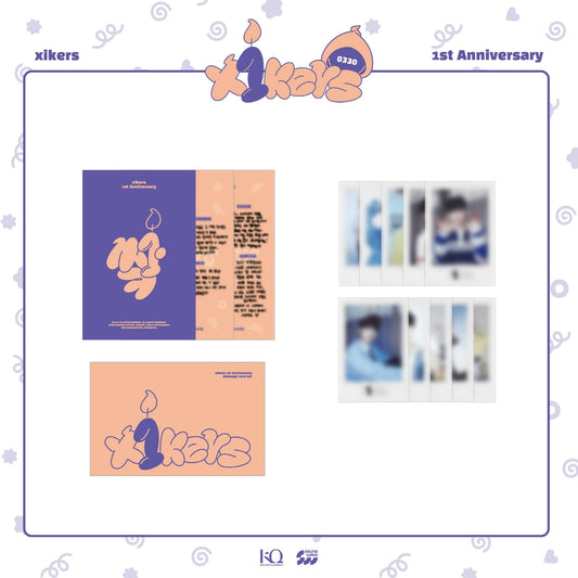 xikers [1st Anniversary 'x1kers'] Message Card Set
