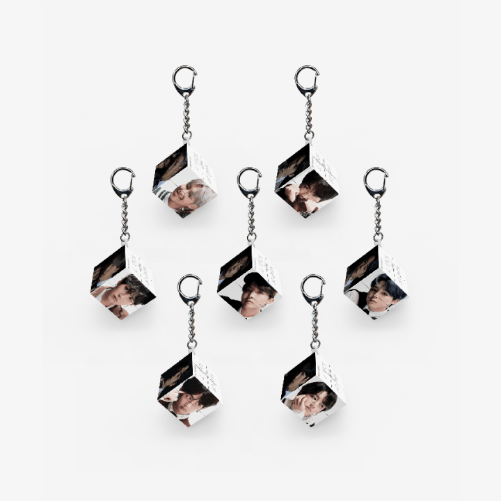 BTS Mini Cube Keyring (4 Types)