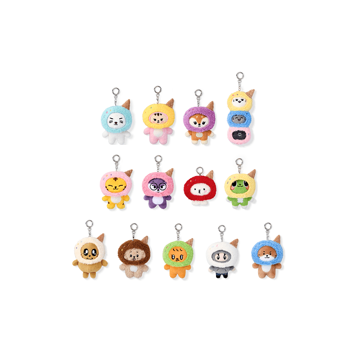 (Fast Shipping) SEVENTEEN [Ice Cream with MINITEEN] Plush Keyring