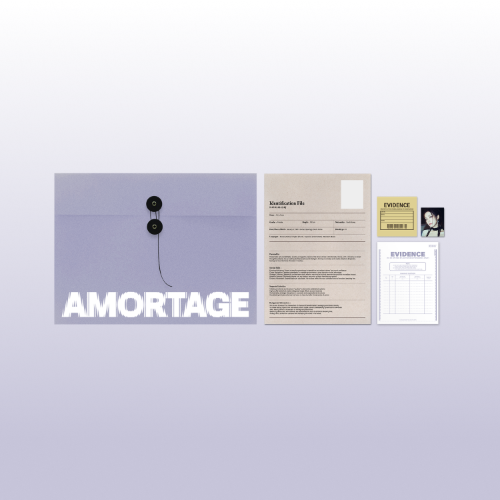 JISOO [AMORTAGE] File Folder + Photo Set