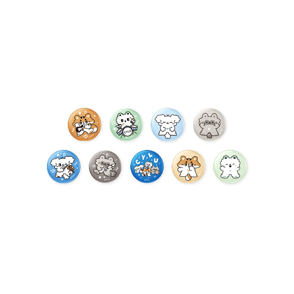 LUCY [CYLU FESTIVAL in LUCY ISLAND] Pin Button Set